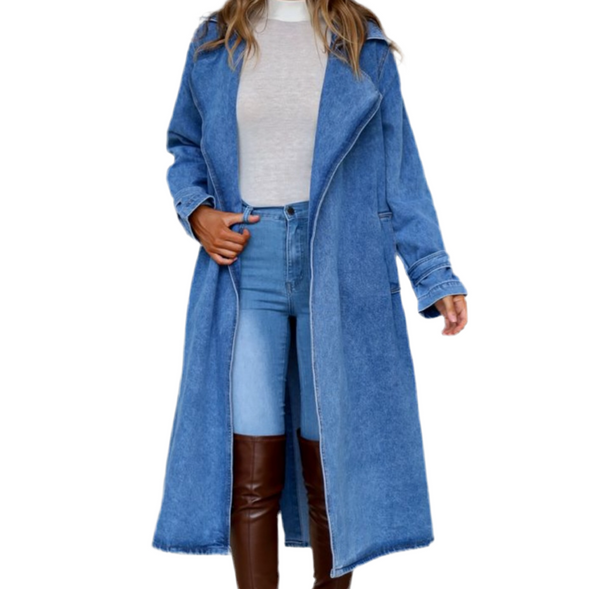 Audrey denim Trench