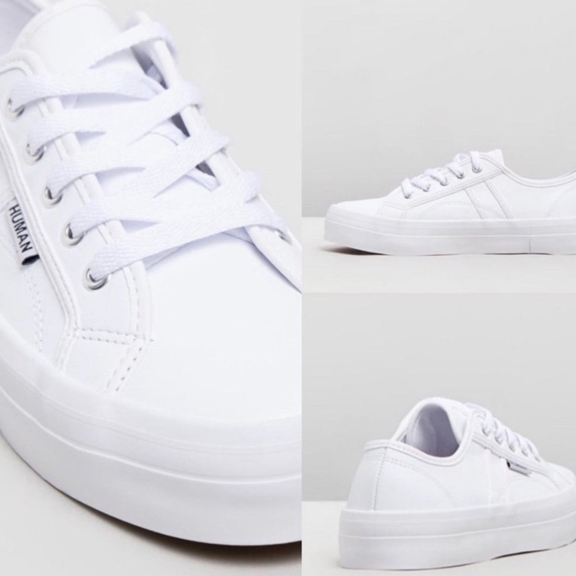 Cass Leather Sneaker - white